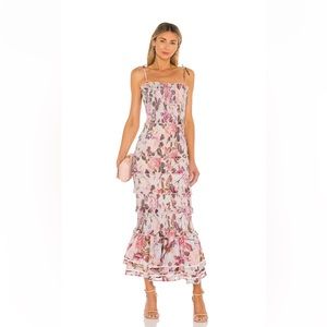 V. Chapman Geranium Dress in Garden Rose worn once!